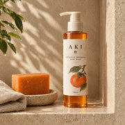 The Wash and the bar in a shower niche